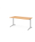 Schreibtisch VBS, 74cm (H), 160x80cm (BxT), buche / silber