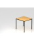Besprechungstisch D-Serie, 72cm (H), 80x80cm (BxT), 2-4 Personen, rechteckig, buche / schwarz