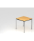 Besprechungstisch D-Serie, 72cm (H), 80x80cm (BxT), 2-4 Personen, rechteckig, buche / chrom