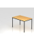 Besprechungstisch D-Serie, 72cm (H), 120x80cm (BxT), 4-6 Personen, rechteckig, buche / schwarz