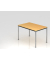 Besprechungstisch D-Serie, 72cm (H), 120x80cm (BxT), 4-6 Personen, rechteckig, buche / chrom