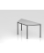 Besprechungstisch VD, 72cm (H), 160x69cm (BxT), grau / schwarz
