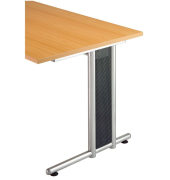 Fu&szlig;blenden gelocht Grau