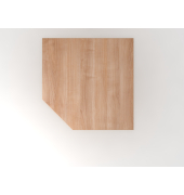 Verkettungsplatte trapez f&uuml;r STF Nussb.Silber