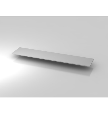 Abdeckplatte 200,5x43,5cm Grau