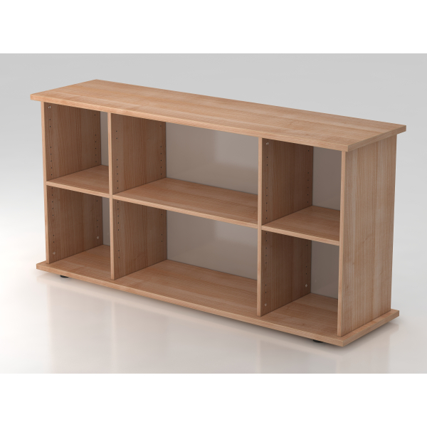 4032062024508 - Sideboard offen 166cm Nussbaum 4032062024508 Hammerbacher