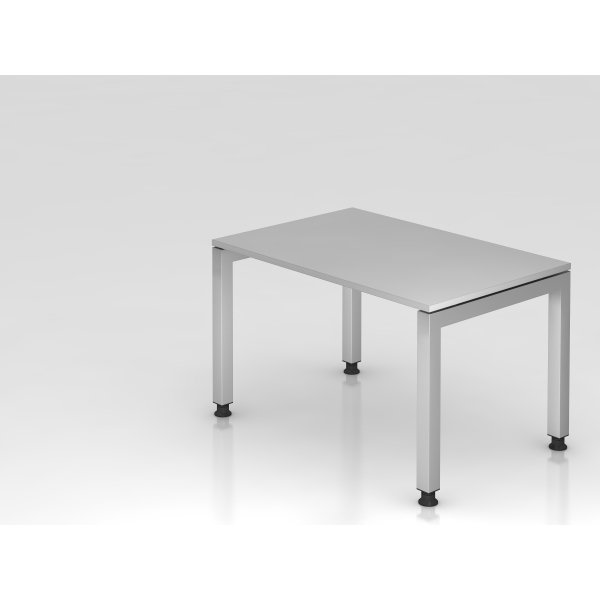 4032062025307 - VJS12 5 J Serie Höhenverstellbar Höhenverstellbarer Schreibtisch Rechteckig Holz Silber 4 Füße 1200 x 680 mm