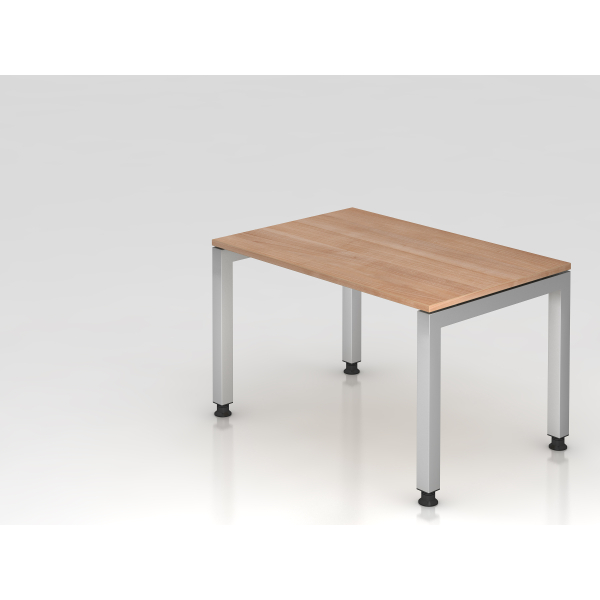 4032062025338 - J Serie Höhenverstellbar Höhenverstellbarer Schreibtisch Rechteckig Walnuss 4 Füße 1200 (B) x 680 (H) mm Holz