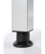 Schreibtisch VJS, manuell h&ouml;henverstellbar, 76cm (H), 160x80cm (BxT), grau / silber