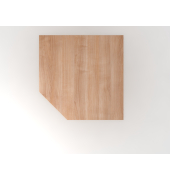 Verkettungsplatte trapez f&uuml;r St&uuml;tzfu&szlig; Nussb.