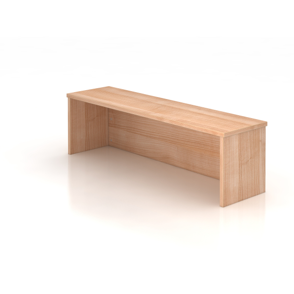 4032062025710 - Thekenaufsatz für Schreibtisch 1200 mm breit Nussbaum kaiserkraft