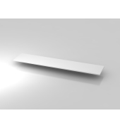 Abdeckplatte 200,5x43,5cm Wei&szlig;