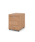 Rollcontainer V1606/N/N/BO V1606, nussbaum, 4 Schubladen, Spanplatte