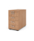 Standcontainer VSC50/N/N/CE VSC, Nussbaum, 5 Schubladen, Spanplatte, melaminbeschichtet, abschlie&szlig;bar