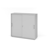 Schiebet&uuml;renschrank V1752/V1753 V1753S/5/5/CE, abschlie&szlig;bar, 3 OH