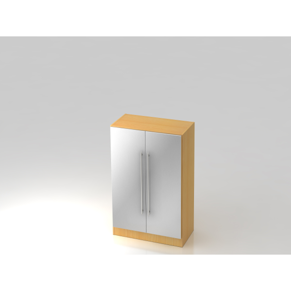 4032062126950 - Aktenschrank 7550 RE V7550 6 S RE buche silber 2 Fachböden 800 x 420 x 1270 cm