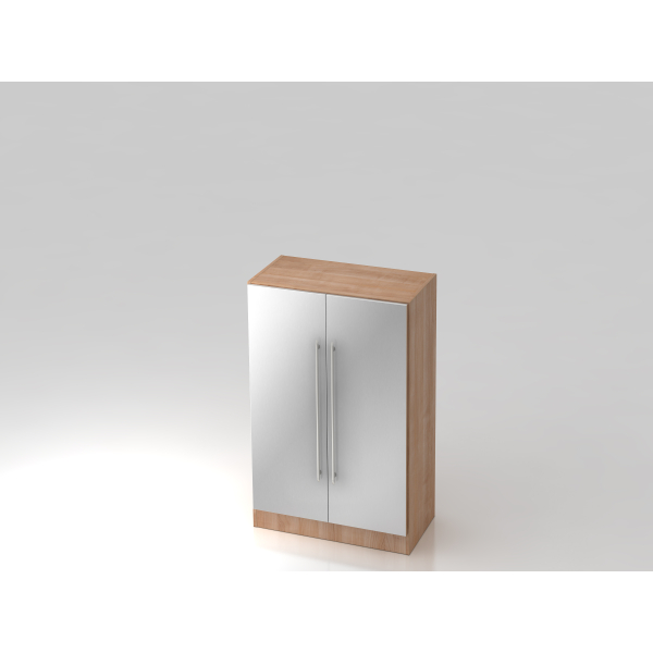 4032062127032 - PRO SIGNA G 7550 RE - Nussbaum Silber 3 OH Schrank Relinggriff Kunststoff