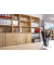 Fl&uuml;gelt&uuml;renschrank V7 V7100/N/N/CE, 5 OH, graphit/nussbaum, 80x200,4x42cm (BxHxT)