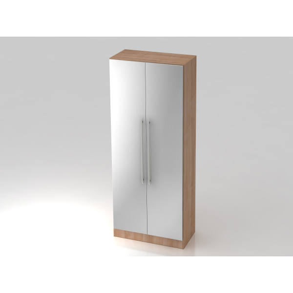 4032062127353 - PRO SIGNA G 7100 RE - Nussbaum Silber 5 OH Schrank Relinggriff Kunststoff