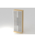 Fl&uuml;gelt&uuml;renschrank V7 V7100G/3/S/RE, 5 OH, ahorn/silber, 80x200,4x42cm (BxHxT)