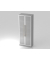 Fl&uuml;gelt&uuml;renschrank V7 V7100G/5/S/RE, 5 OH, grau/silber, 80x200,4x42cm (BxHxT)