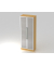 Fl&uuml;gelt&uuml;renschrank V7 V7100G/6/S/CE, 5 OH, buche/silber, 80x200,4x42cm (BxHxT)