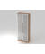 Fl&uuml;gelt&uuml;renschrank V7 V7100G/N/S/RE, 5 OH, nussbaum/silber, 80x200,4x42cm (BxHxT)