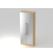 Garderobenschrank 5OH,SO-Bl. CE AhornSilber