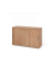 Schiebet&uuml;renschrank V1752/V1753 V1752S/N/N/SG, abschlie&szlig;bar, 2 OH, nussbaum, 120x74,8x40cm (BxHxT)