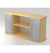 Sideboard 2 T&uuml;ren 166cm CE AhornSilber