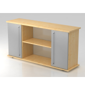 Sideboard 2 T&uuml;ren 166cm RE AhornSilber