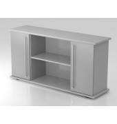 Sideboard 2 T&uuml;ren 166cm CE GrauSilber