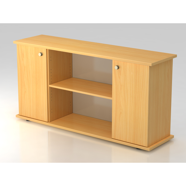 4032062132340 - Future Sideboard Melaminharzbeschichtete Spanplatte 1 Fachboden 1660 x 440 x 840 mm Buche Braun