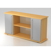 Sideboard 2 T&uuml;ren 166cm RE BucheSilber