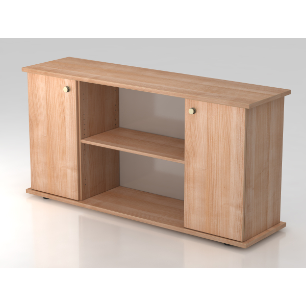 4032062132524 - Sideboard Prokura VSB2T N N SG nussbaum 3 Fachböden 1661 x 448 x 840 cm