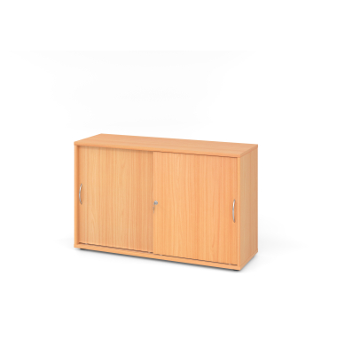 Schiebet&uuml;renschrank V1752/V1753 V1752S/6/6/BM, abschlie&szlig;bar, 2 OH