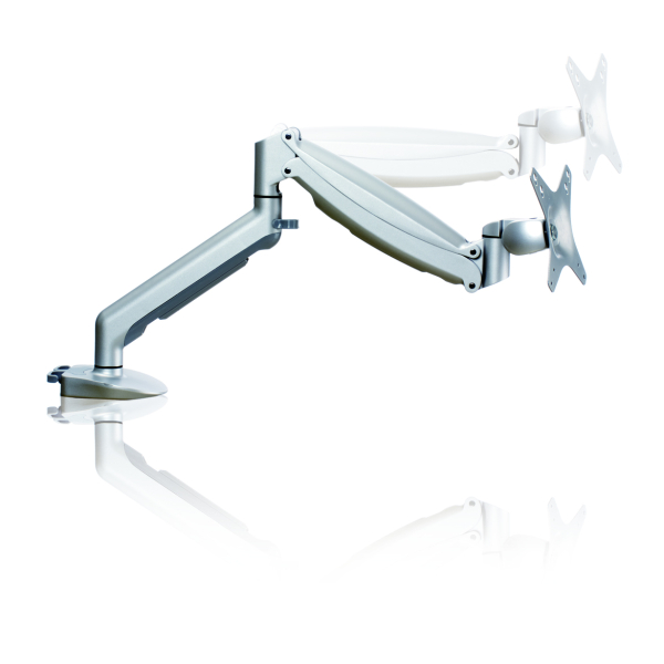 4032062142707 - PRO CPSA Bildschirmarm flexibel Silber - Zubehör Weiß