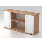 Sideboard 2 T&uuml;ren 166cm CE NussbaumWei&szlig;