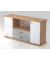 Sideboard 2 T&uuml;ren, 2 Sch&uuml;be SG Nussb.Wei&szlig;