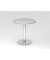 Besprechungstisch STF, 74,5cm (H), 80x80cm (BxT), rund, grau / chrom