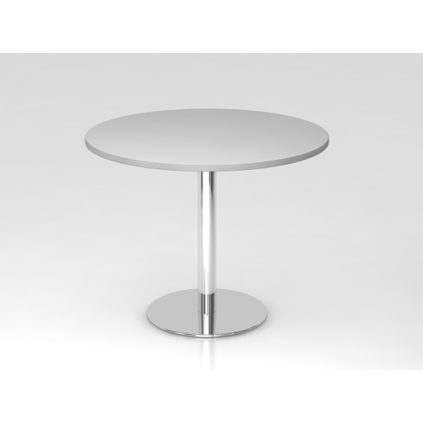 4032062147412 - Besprechungstisch VSTF 745cm (H) 100x100cm (BxT) Grau   chrom 4032062147412 Hammerbacher