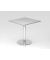 Besprechungstisch STF, 74,5cm (H), 80x80cm (BxT), quadratisch, grau / chrom