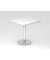 Besprechungstisch VSTF, 74,5cm (H), 80x80cm (BxT), wei&szlig; / chrom
