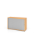 Rollladenschrank V1732/V1733 V1732S/6/S/BM, abschlie&szlig;bar, 2 OH, buche/silber, 120x74,8x40cm (BxHxT)