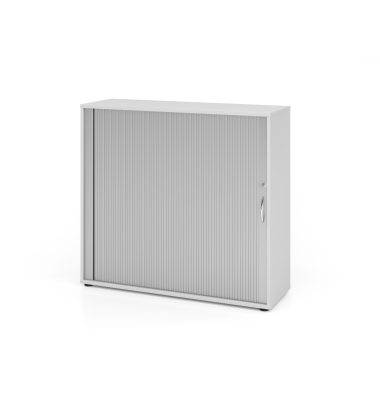 Rollladenschrank V1732/V1733 V1733S/5/S/BM, abschlie&szlig;bar, 3 OH, grau/silber, 120x110x40cm (BxHxT)