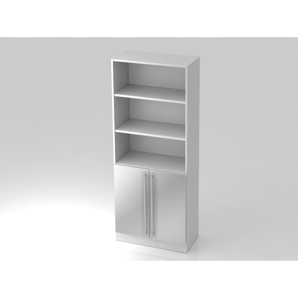4032062155264 - PRO SIGNA G 7700 RE - 5 OH Schrank Relinggriff Kunststoff Weiß Silber