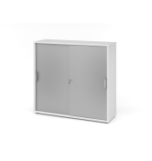 Schiebet&uuml;renschrank V1752/V1753 V1753S/W/S/CE, abschlie&szlig;bar, 3 OH