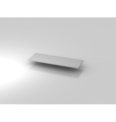 Abdeckplatte 120,5x43,5cm Grau