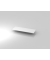 Abdeckplatte 120,5x43,5cm Wei&szlig;
