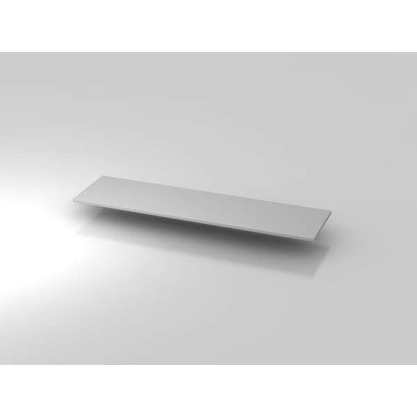 4032062155677 - Abdeckplatte TOPAS LINE für Regale und Schränke B 1605 mm lichtgrau